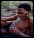 Portraits: Man lying on the ground