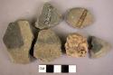 Ceramic rim & body sherds