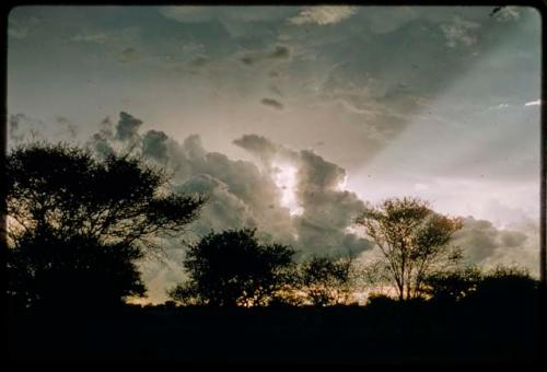 Stormy sky