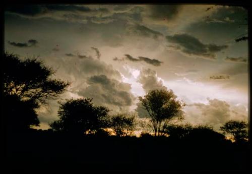 Stormy sky