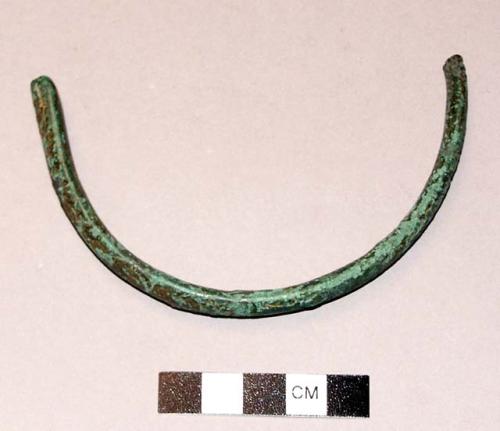 Handle fragment, bronze