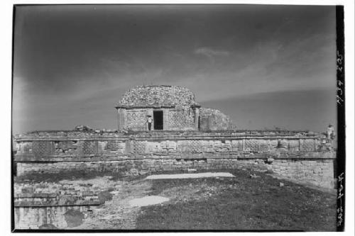 East elevation of Second Story and Platform 5 at Monjas.