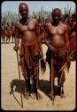 Two of Chief Nehemiah's "palace guards" standing