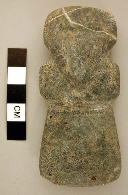 Stone axe-like pendant