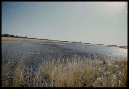 Scenery, Pan: Gautscha Pan with a little water in it