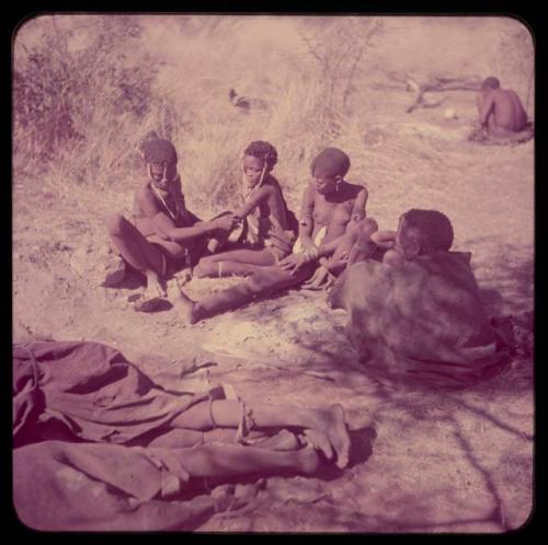 Ceremony, Choa: /Naoka, Bau and Khokove participating in a choa ceremony