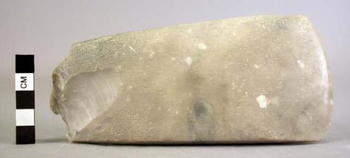 Polished flint axe