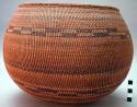 Large round basket