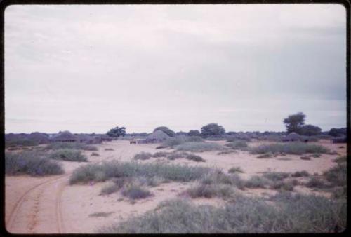 Village, distant view