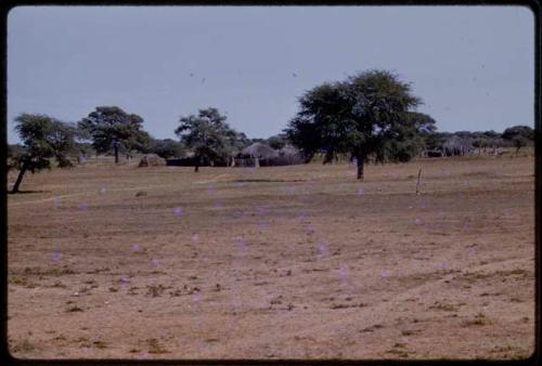 Village, seen in the distance