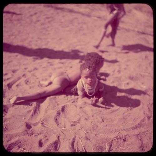 Children, Dance: Two boys imitating medicine men