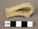 Pottery cylix fragment - unpainted