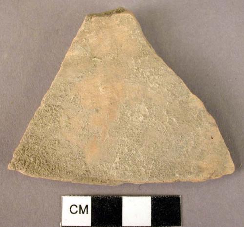 Potsherd - plain ware, handmade