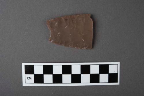 Flint implement, laurel leaf fragment