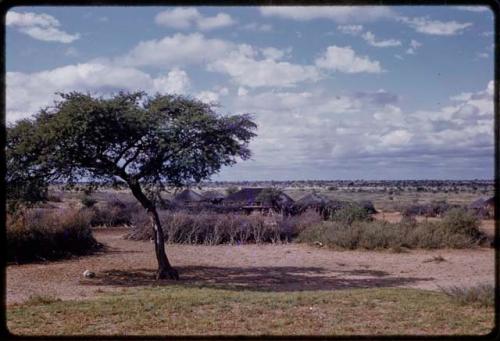 Village, seen in distance