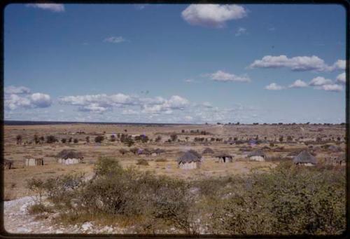 Village, seen from a distance