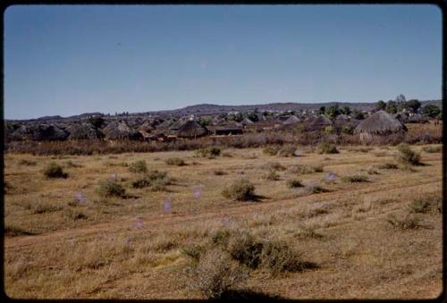 Town, seen from a distance