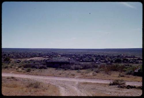 Town, seen from a distance