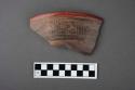 Pottery, incised fragments