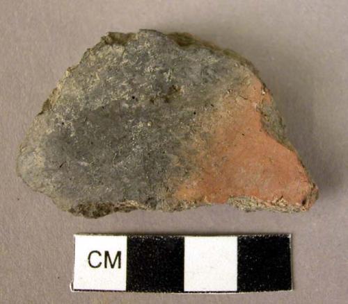 Potsherd - coarse, burnished ware