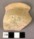 1 squat pottery cup fragment