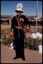 Chief Kgari Sechele in uniform