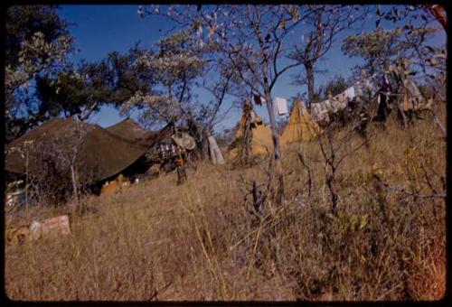 Expedition camp, seen at a distance