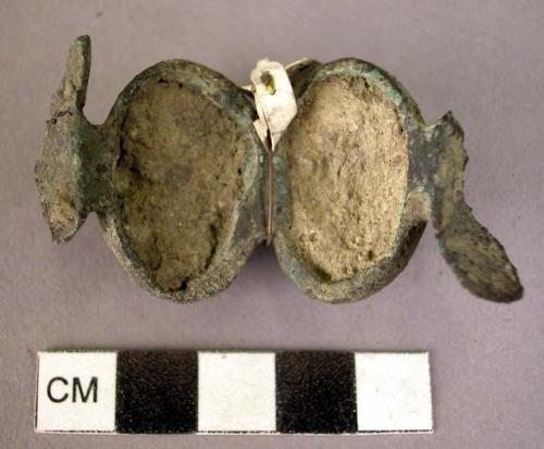 Fragment of bronze fibula