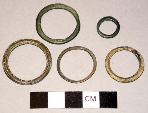 Bronze rings