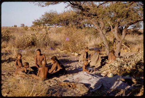 Group of people sitting together