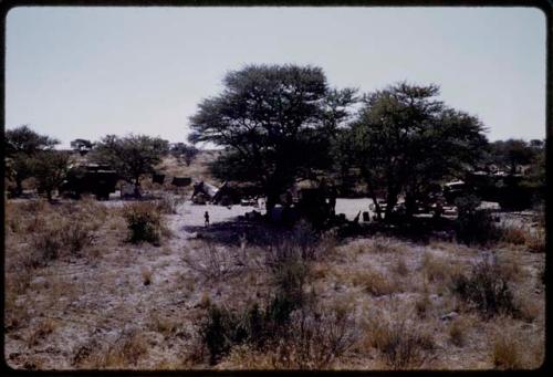 Expedition camp, seen from a distance