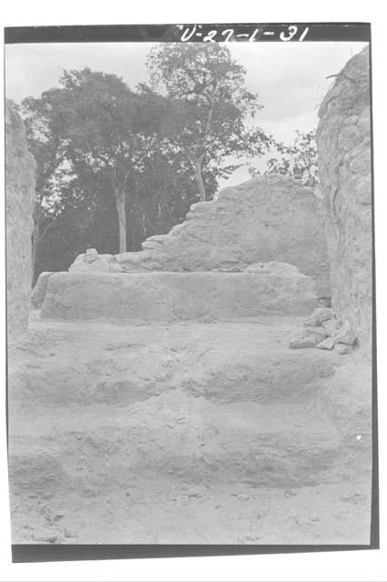 Temple II altar, from front