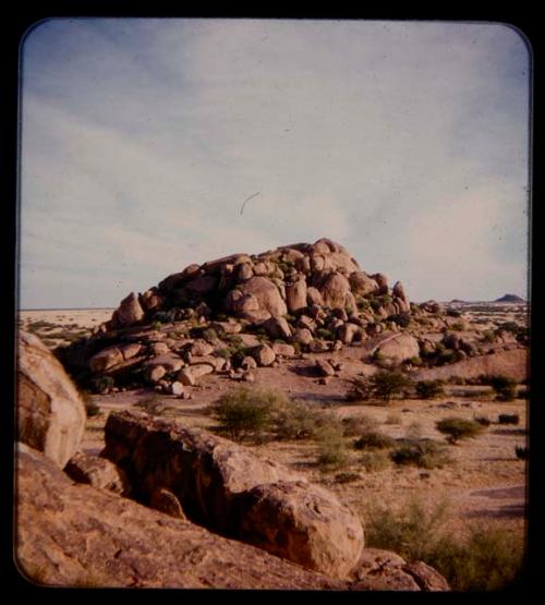 Boulders on Brandberg Mountain