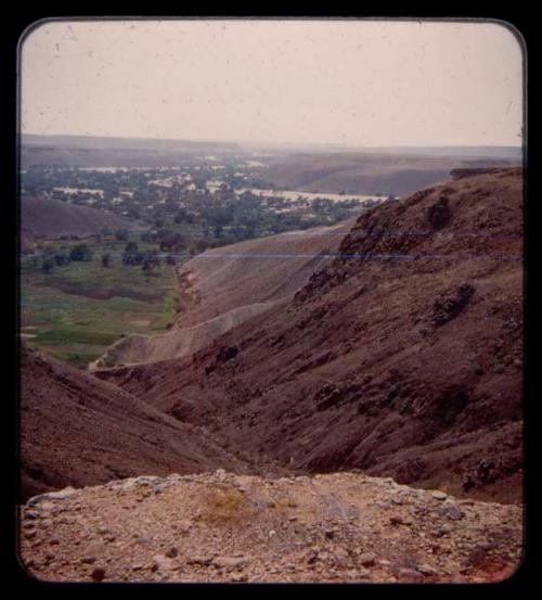 View of a river from a mountain