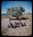 Dance: Group of women gathered to watch a curing dance