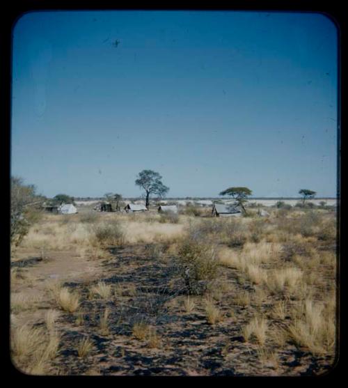 Expedition: Distant view of expedition camp