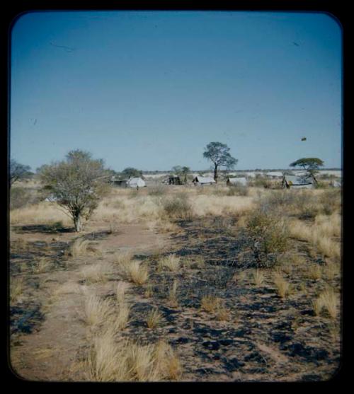 Expedition: Distant view of expedition camp