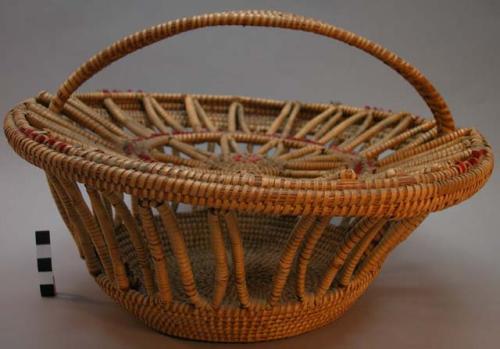 Pitcher-shaped basket