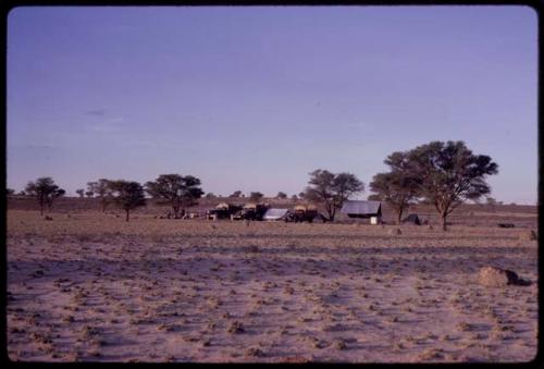 Expedition camp along the Nossob River