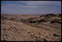 Landscape, showing strata of rock formations