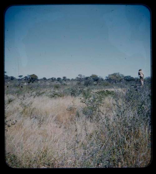 Expedition: John Marshall filming, standing at the top of Jeep