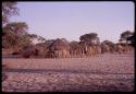 Huts in Urobitsi's area