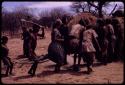 Group of people performing the Eland Dance