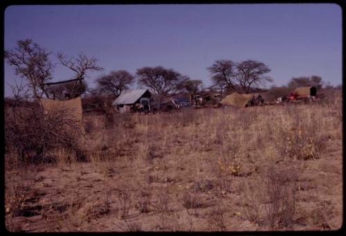 Expedition camp, distant view