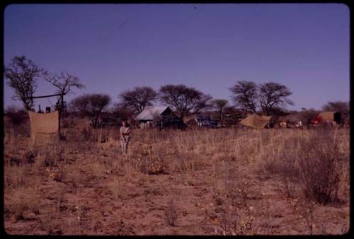 Expedition camp, distant view