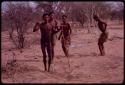 /Xoxa, /Gaishay and two unidentified men dancing at the beginning of a social dance