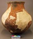 Large plain pottery olla