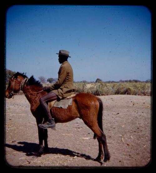 Man on horseback