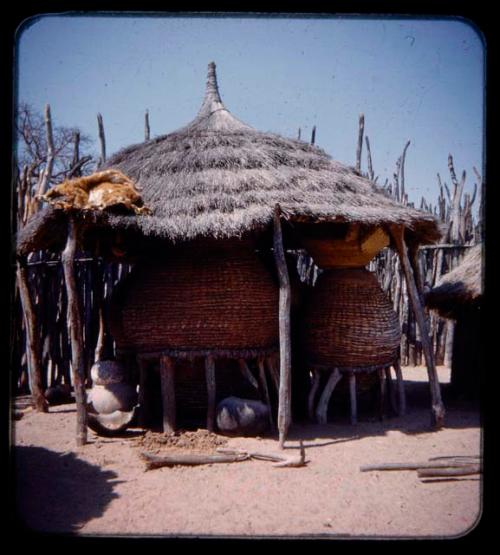 Storage hut