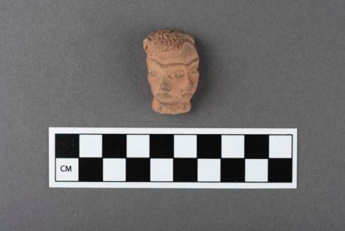 Two faced terracotta head